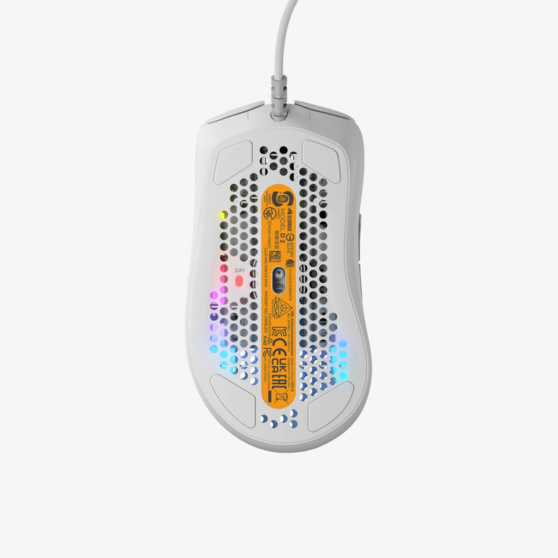 Glorious Model D 2 Wired Optical RGB Gaming Mouse - White Glorious Model D 2 Wired Optical RGB Gaming Mouse - White